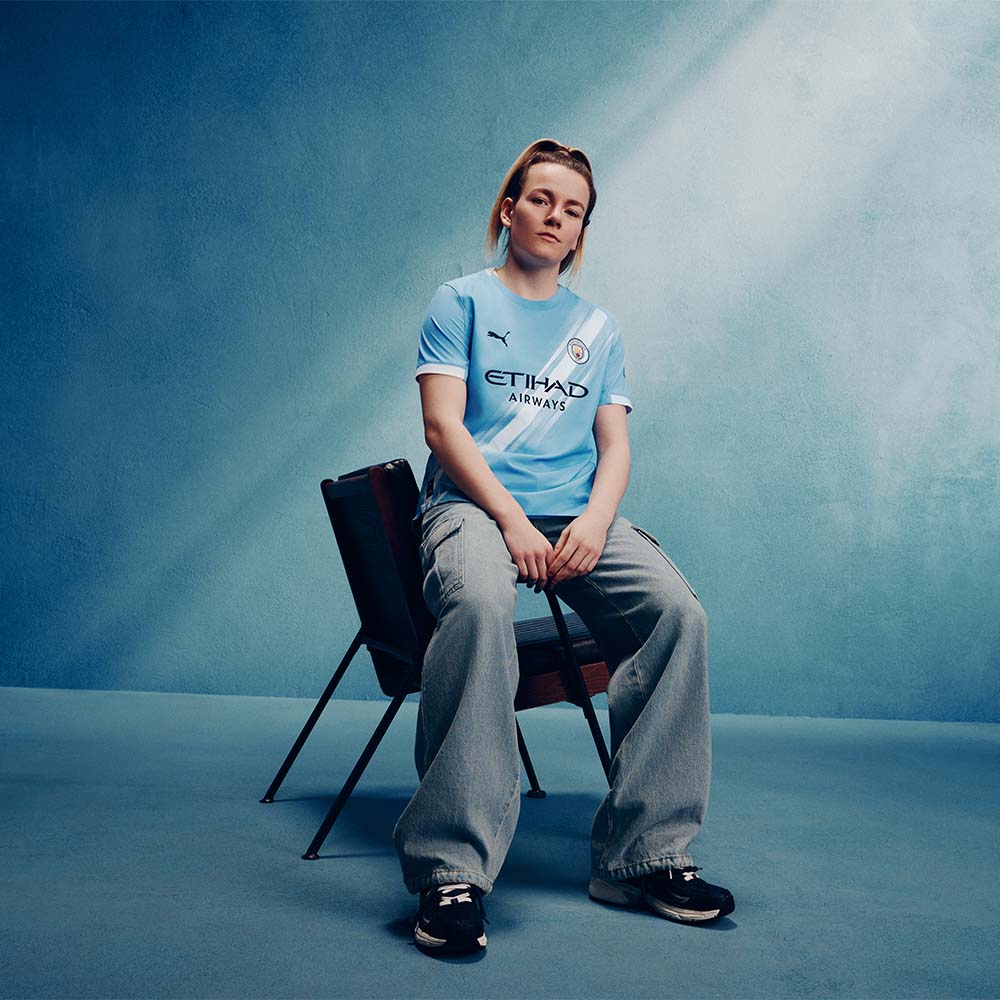 Puma Manchester City Fotballdrakt 25/26 Dame Hjemme