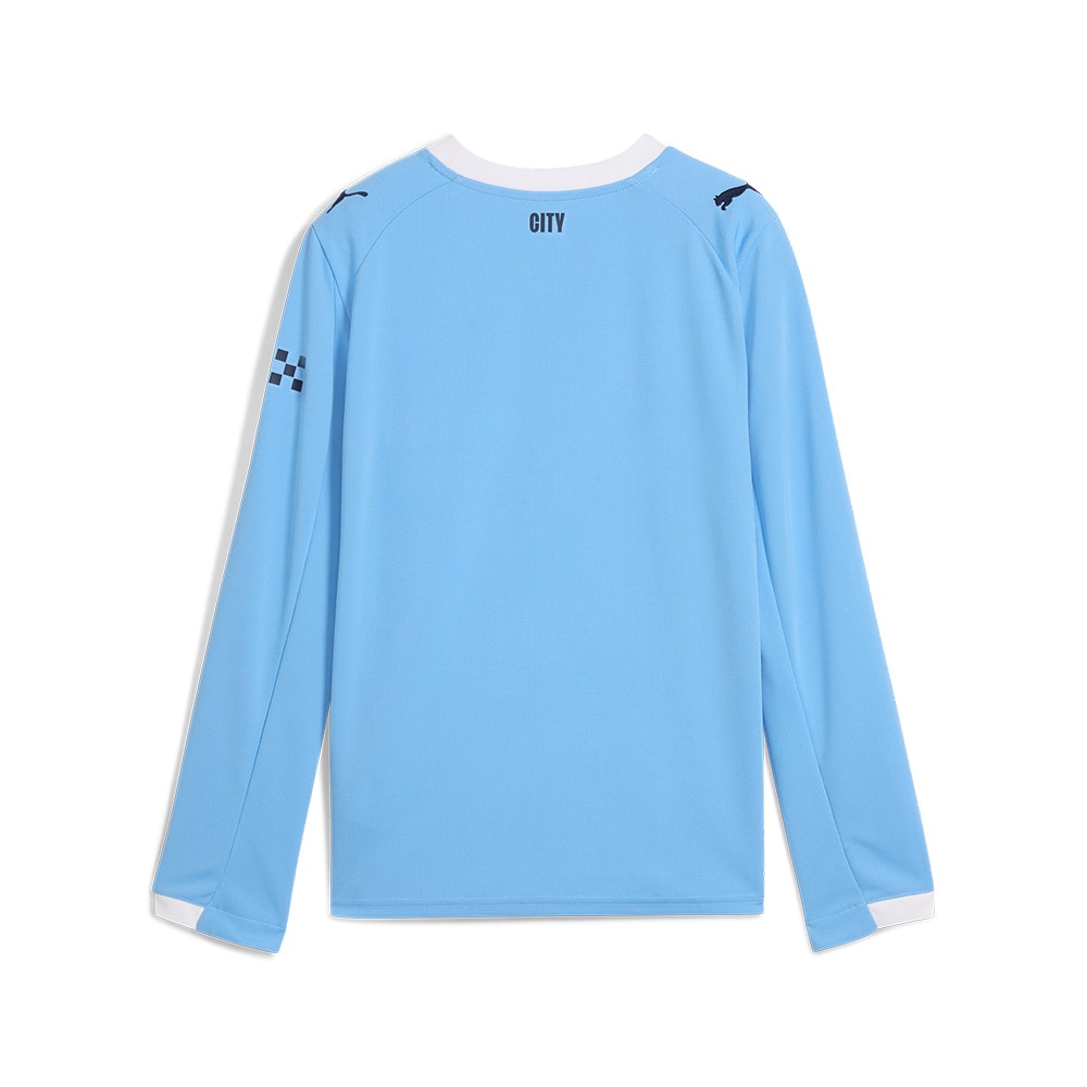 Puma Manchester City Langermet Fotballdrakt 25/26 Barn Hjemme