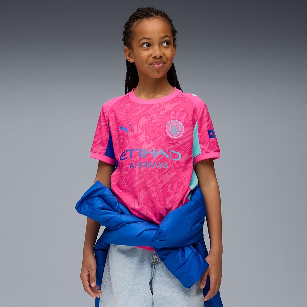 Puma Manchester City Keeperdrakt 25/26 Barn Hjemme