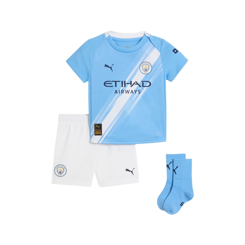 Puma Manchester City Draktsett 25/26 Baby Hjemme
