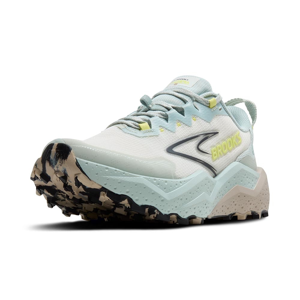 Brooks Caldera 8 Joggesko Dame Hvit/Lys Blå