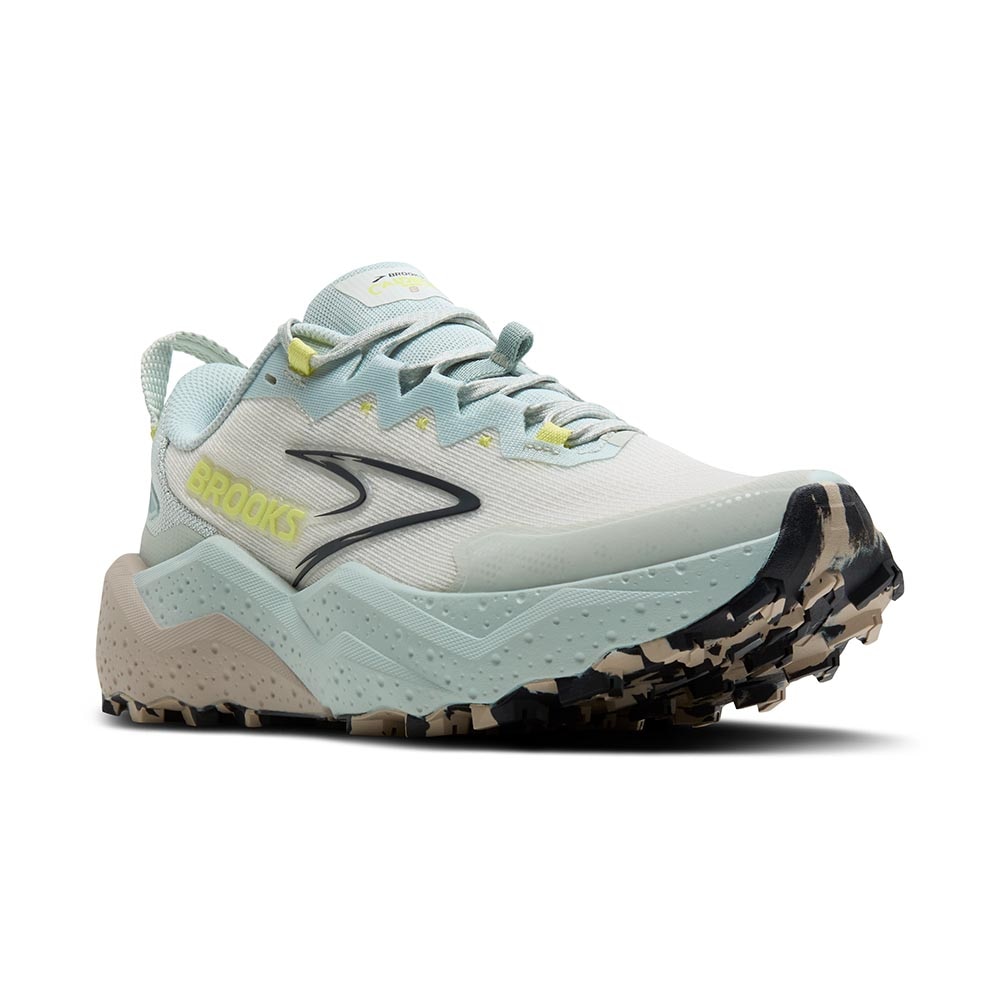 Brooks Caldera 8 Joggesko Dame Hvit/Lys Blå