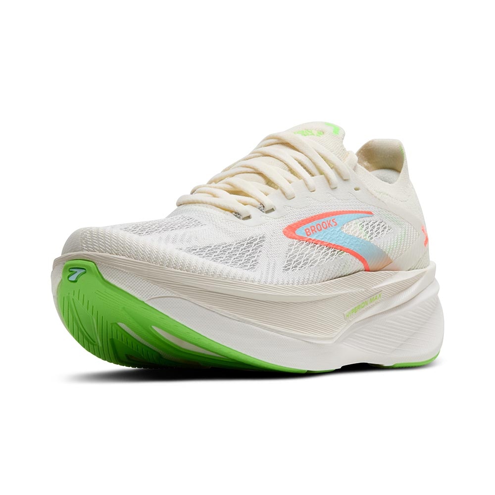 Brooks Hyperion Max 3 Joggesko Herre Beige/Grønn/Rosa