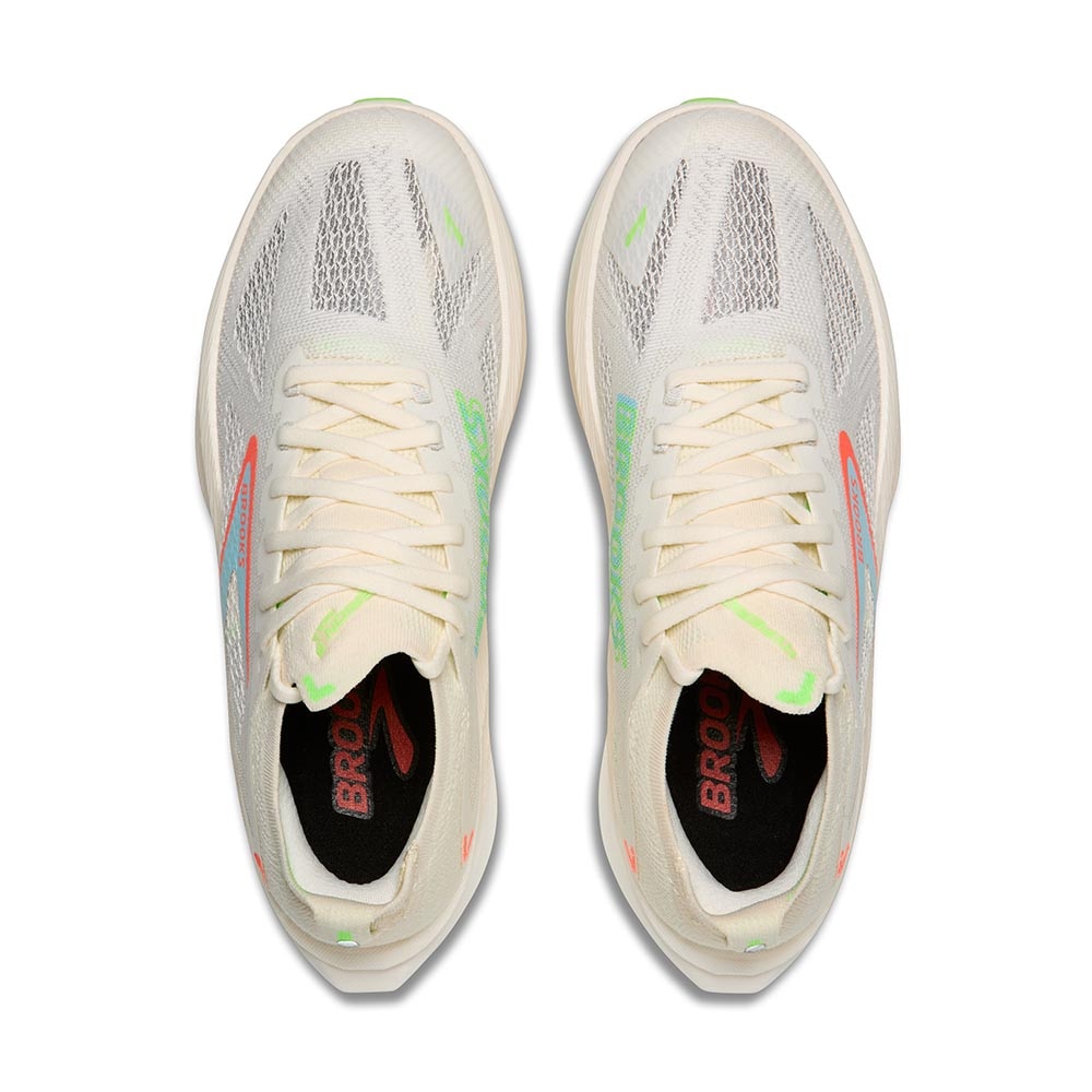 Brooks Hyperion Max 3 Joggesko Herre Beige/Grønn/Rosa