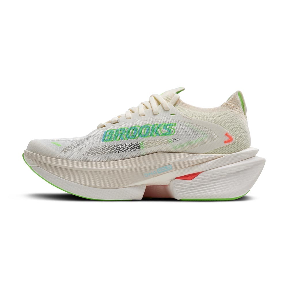 Brooks Hyperion Max 3 Joggesko Herre Beige/Grønn/Rosa