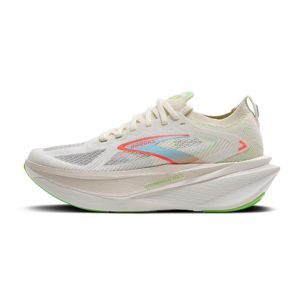 Brooks Hyperion Max 3 Joggesko Herre Beige/Grønn/Rosa