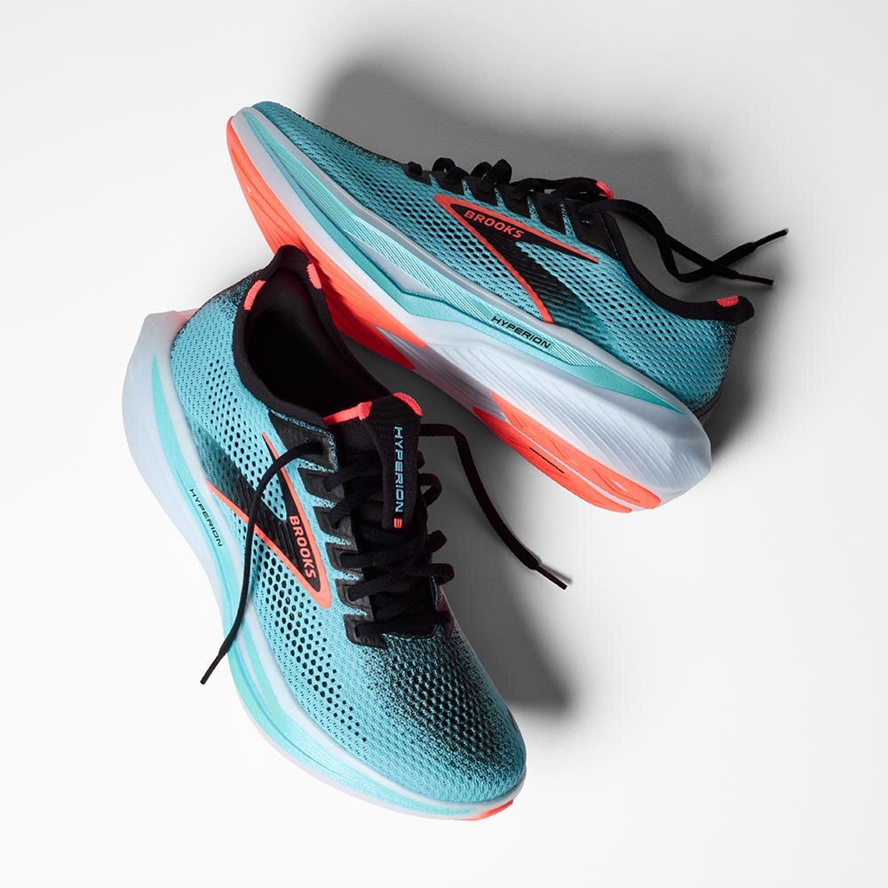 Brooks Hyperion 3 Joggesko Herre Blå/Sort/Rød
