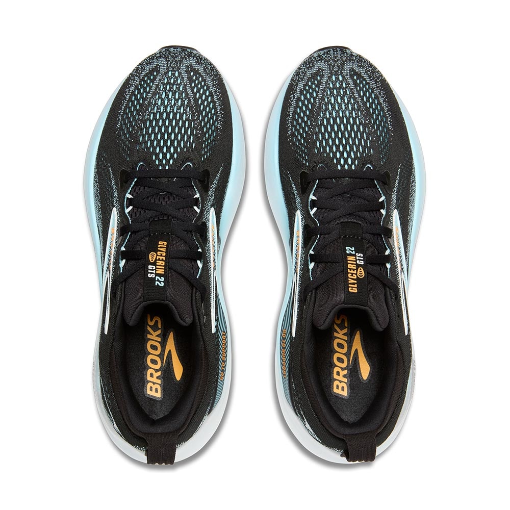Brooks Glycerin GTS 22 Joggesko Herre Sort/Blå
