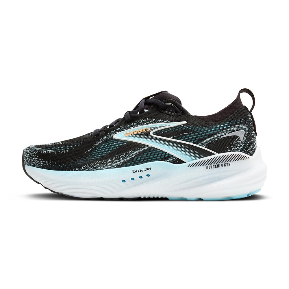 Brooks Glycerin GTS 22 Joggesko Herre Sort/Blå