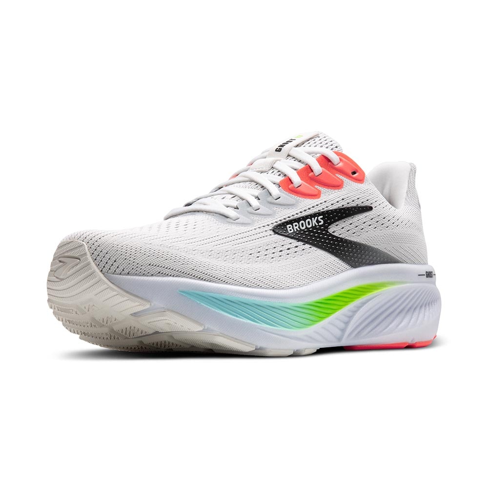 Brooks Ghost 17 Joggesko Herre Hvit/Rosa/Sort