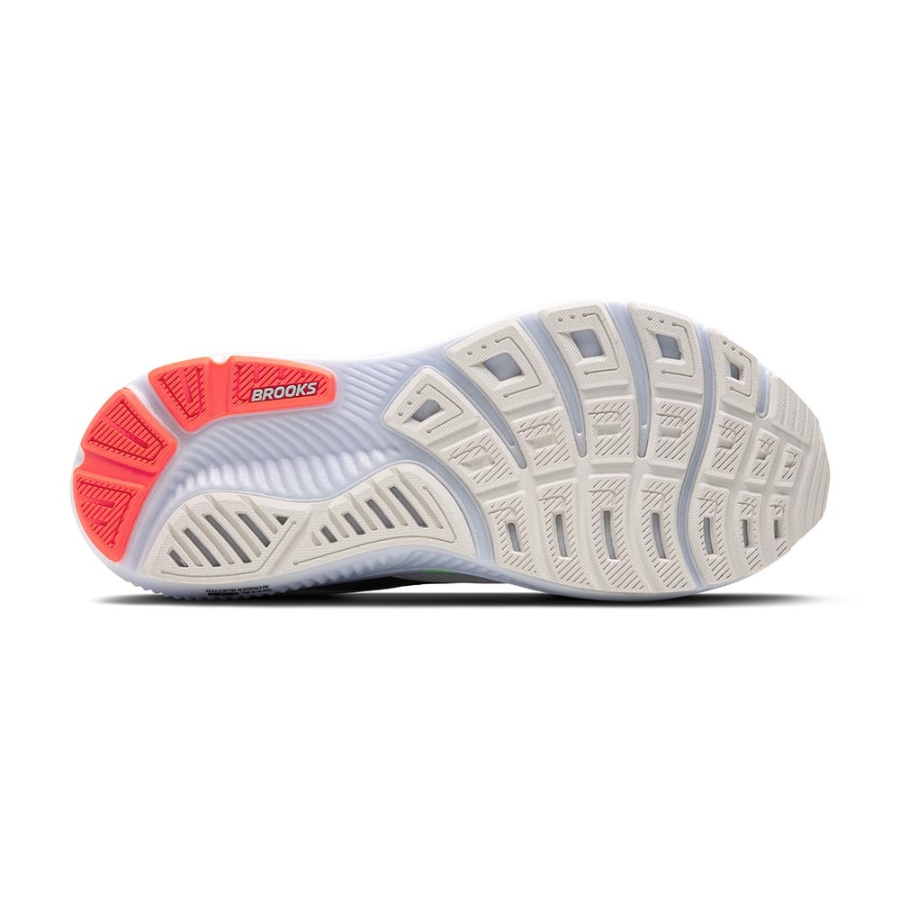 Brooks Ghost 17 Joggesko Herre Hvit/Rosa/Sort