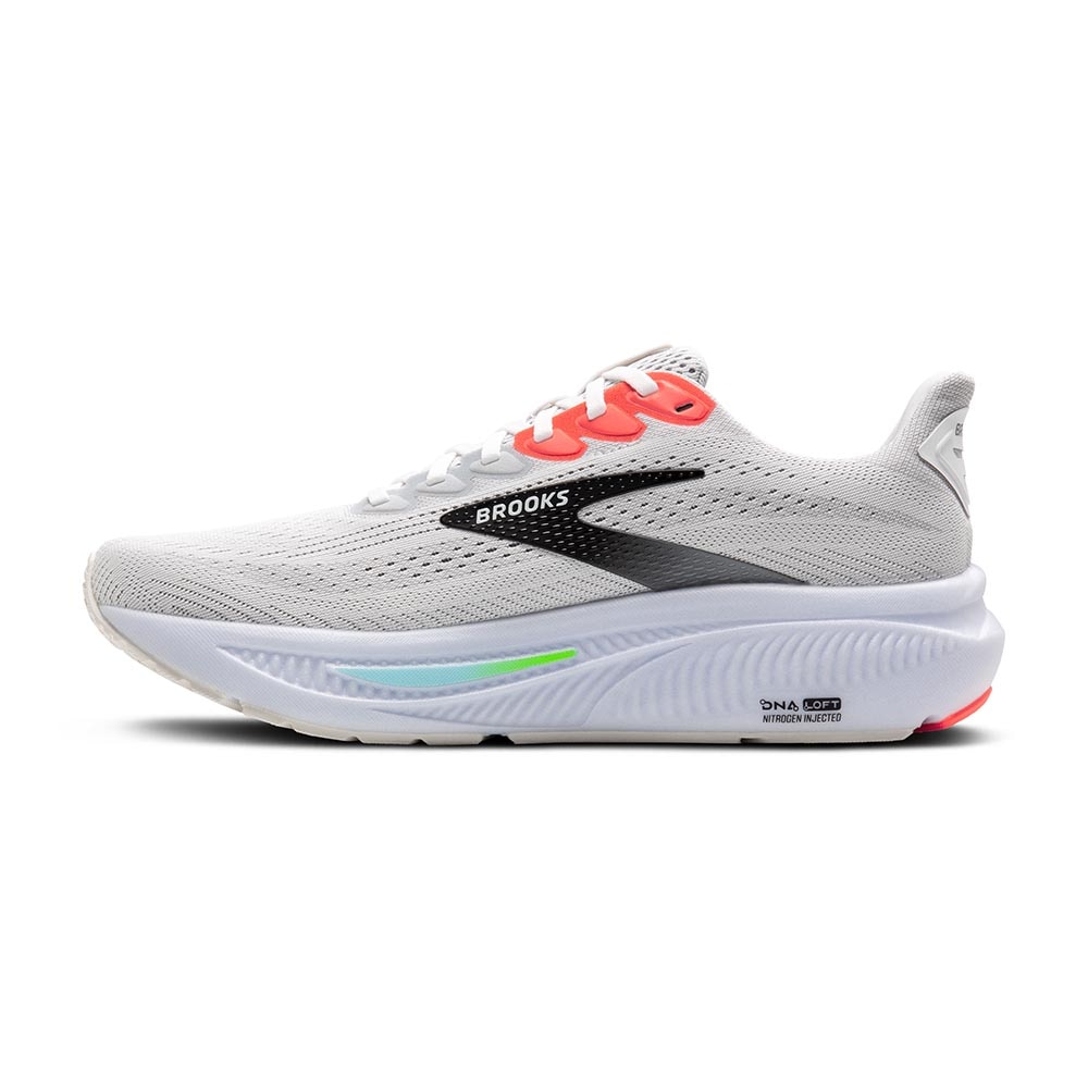 Brooks Ghost 17 Joggesko Herre Hvit/Rosa/Sort