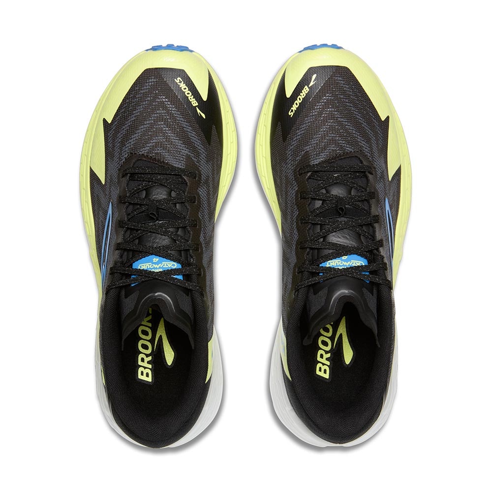 Brooks Catamount 4 Joggesko Herre Sort/Gul/Blå