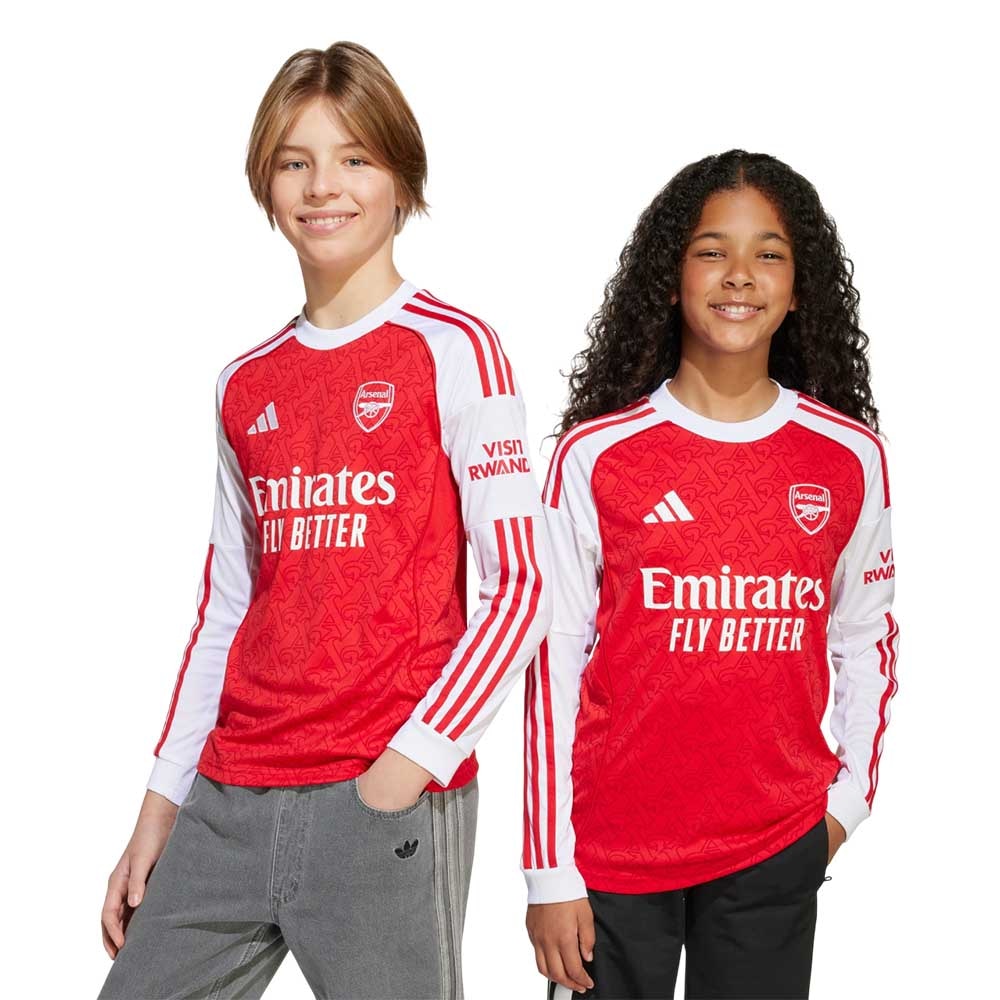 Adidas Arsenal Langermet Fotballdrakt 25/26 Barn Hjemme