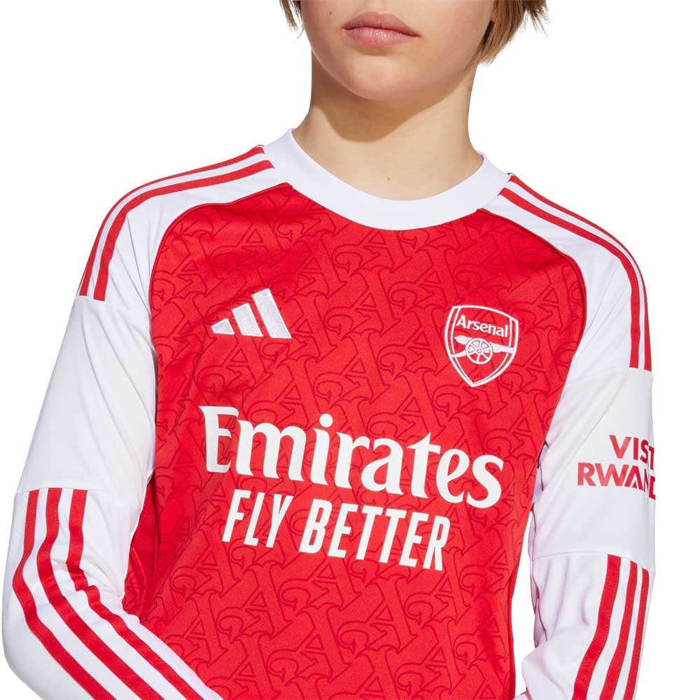 Adidas Arsenal Langermet Fotballdrakt 25/26 Barn Hjemme