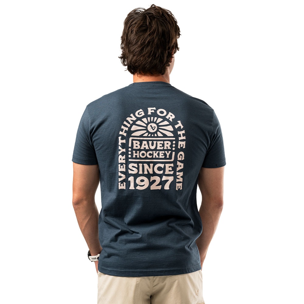Bauer Graphic T-skjorte Marine