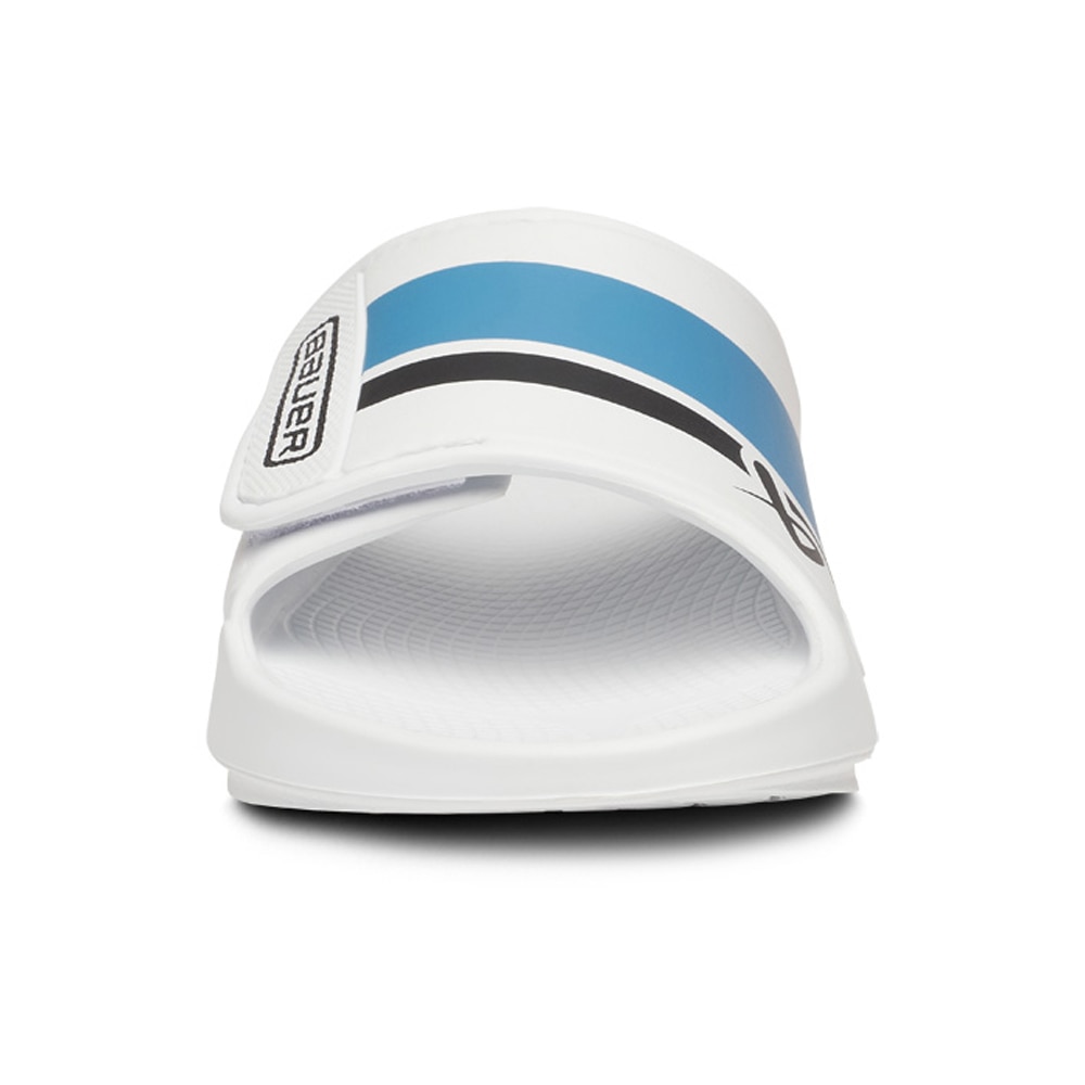 Bauer Oofos Sport Slide Flex Slippers Hvit/Blå