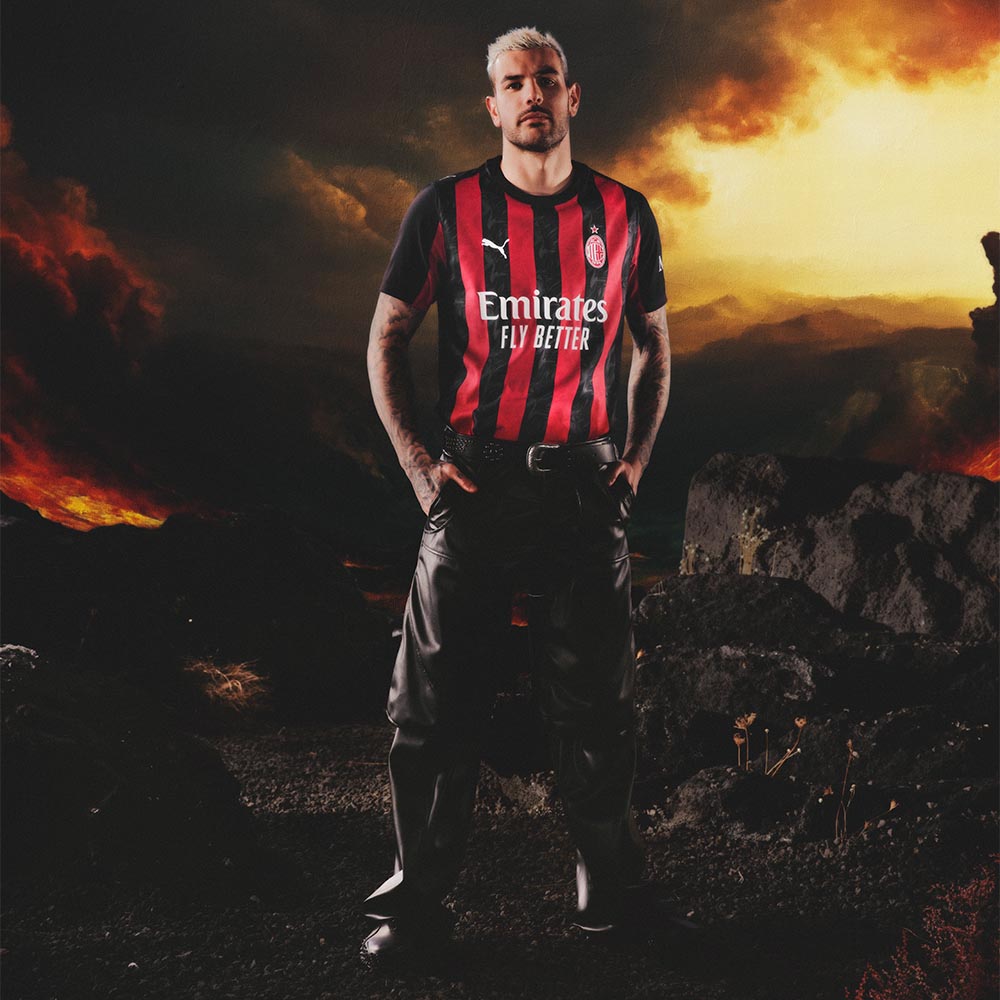 Puma AC Milan Authentic Fotballdrakt 25/26 Hjemme