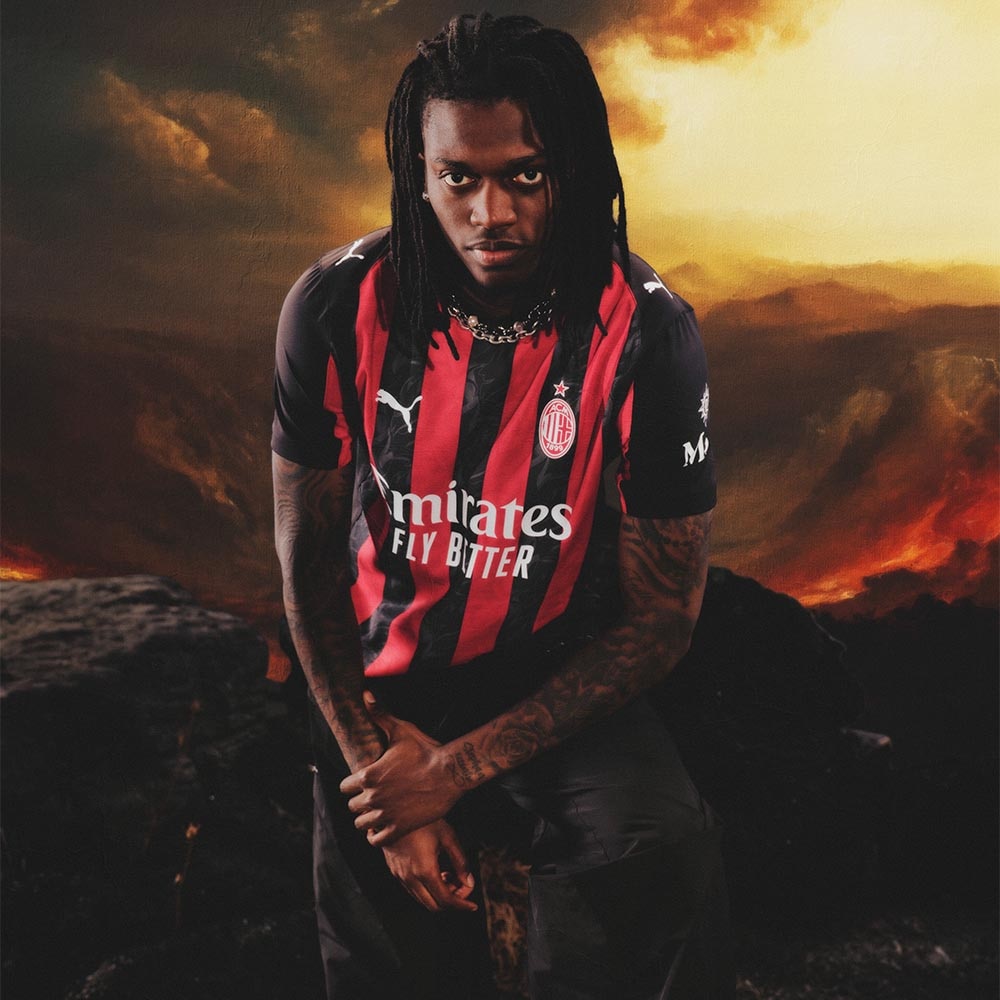 Puma AC Milan Fotballdrakt 25/26 Barn Hjemme 