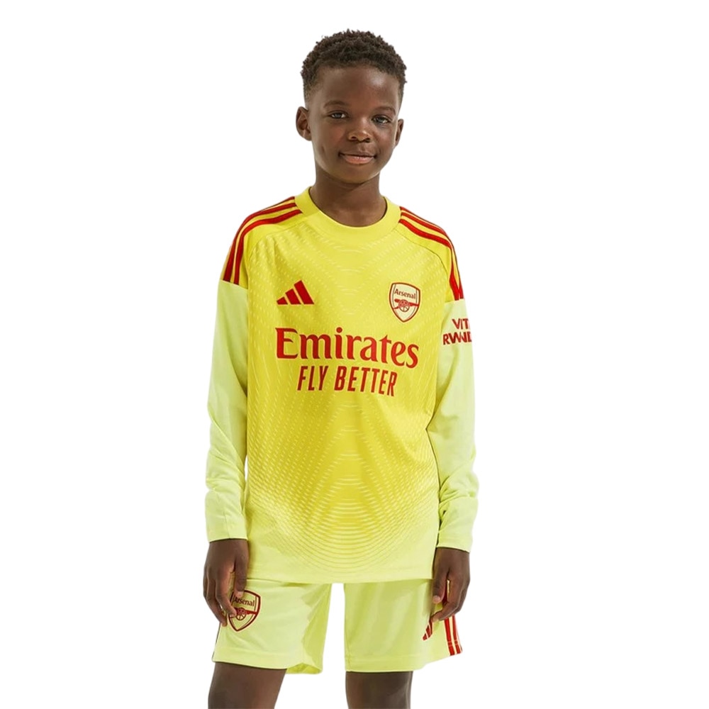 Adidas Arsenal Langermet Keeperdrakt 25/26 Barn Hjemme