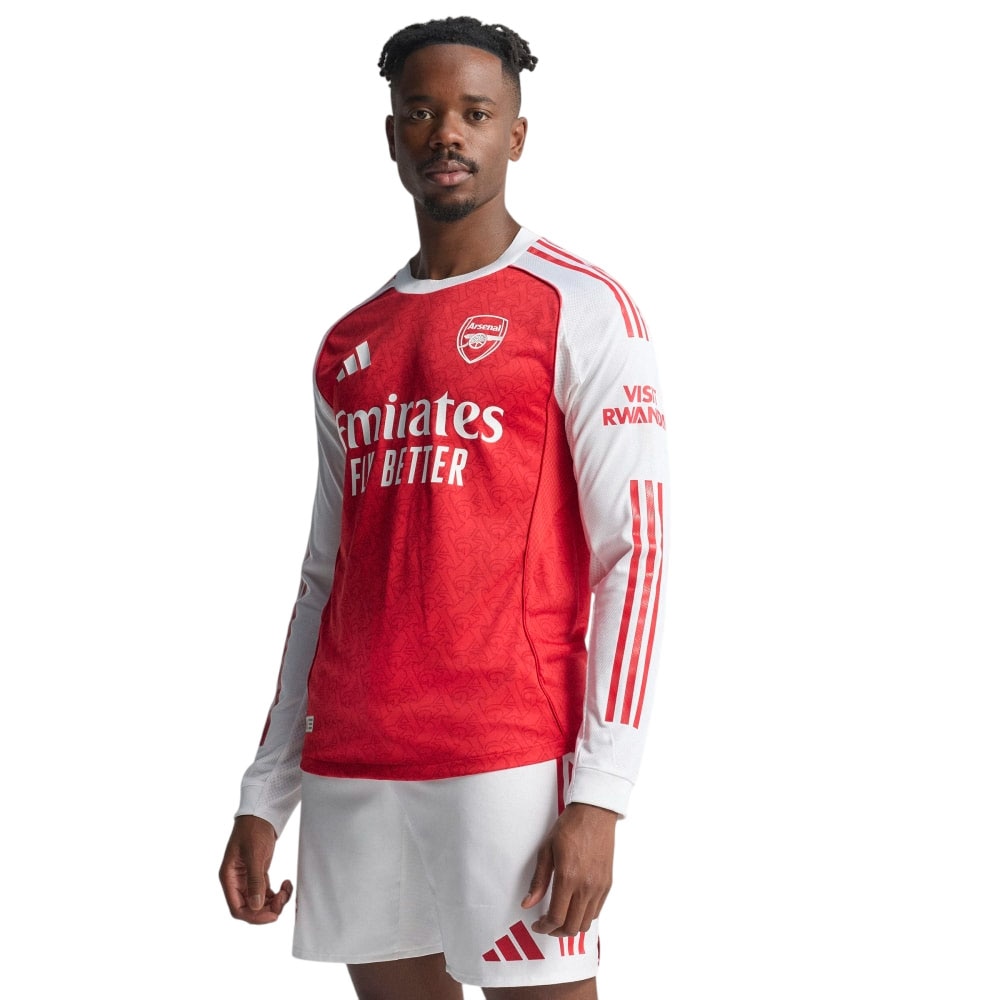 Adidas Arsenal Authentic Langermet Fotballdrakt 25/26 Hjemme 