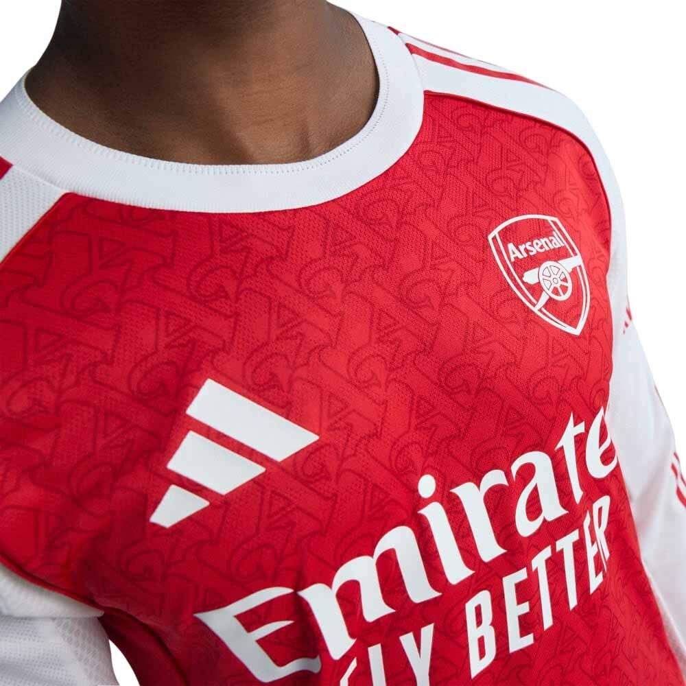 Adidas Arsenal Authentic Langermet Fotballdrakt 25/26 Hjemme 