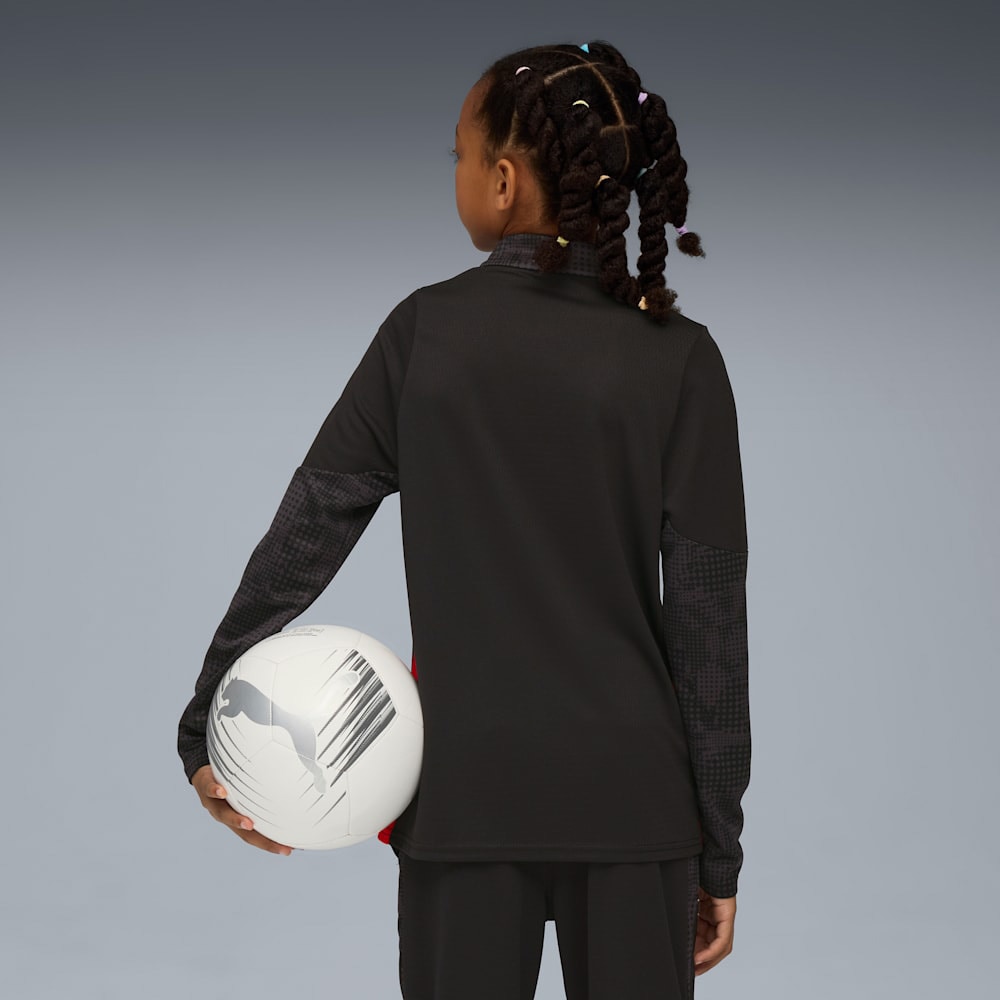 Puma AC Milan Treningsgenser 25/26 Barn Sort/Rød