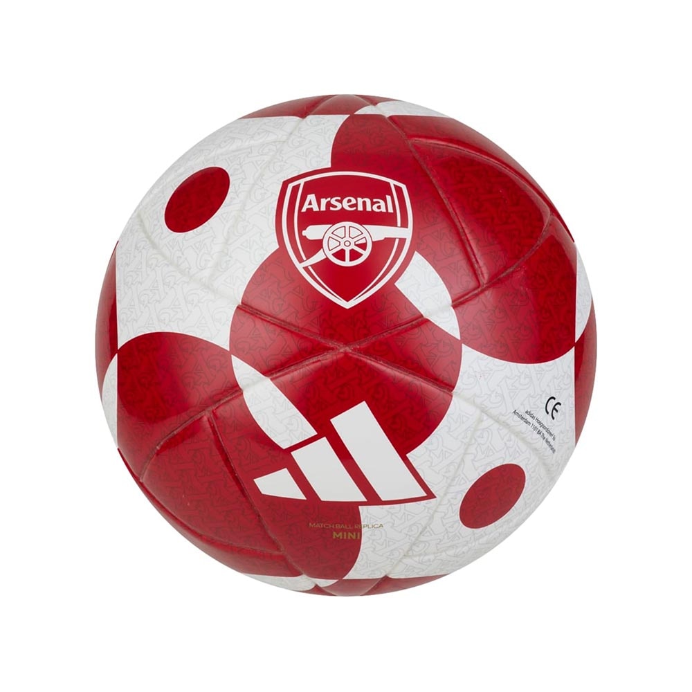 Adidas Arsenal Mini Trikseball Fotball 25/26 Rød/Hvit