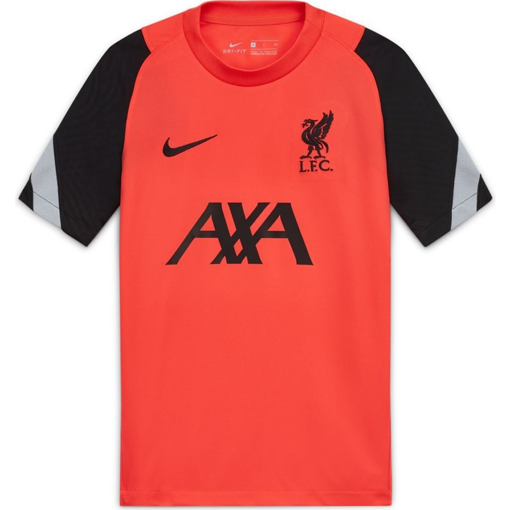 Nike Liverpool FC Breathe Strike Treningstrøye 20/21 Barn Crimson Rød