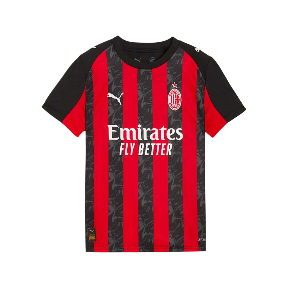 Puma AC Milan Fotballdrakt 25/26 Barn Hjemme 