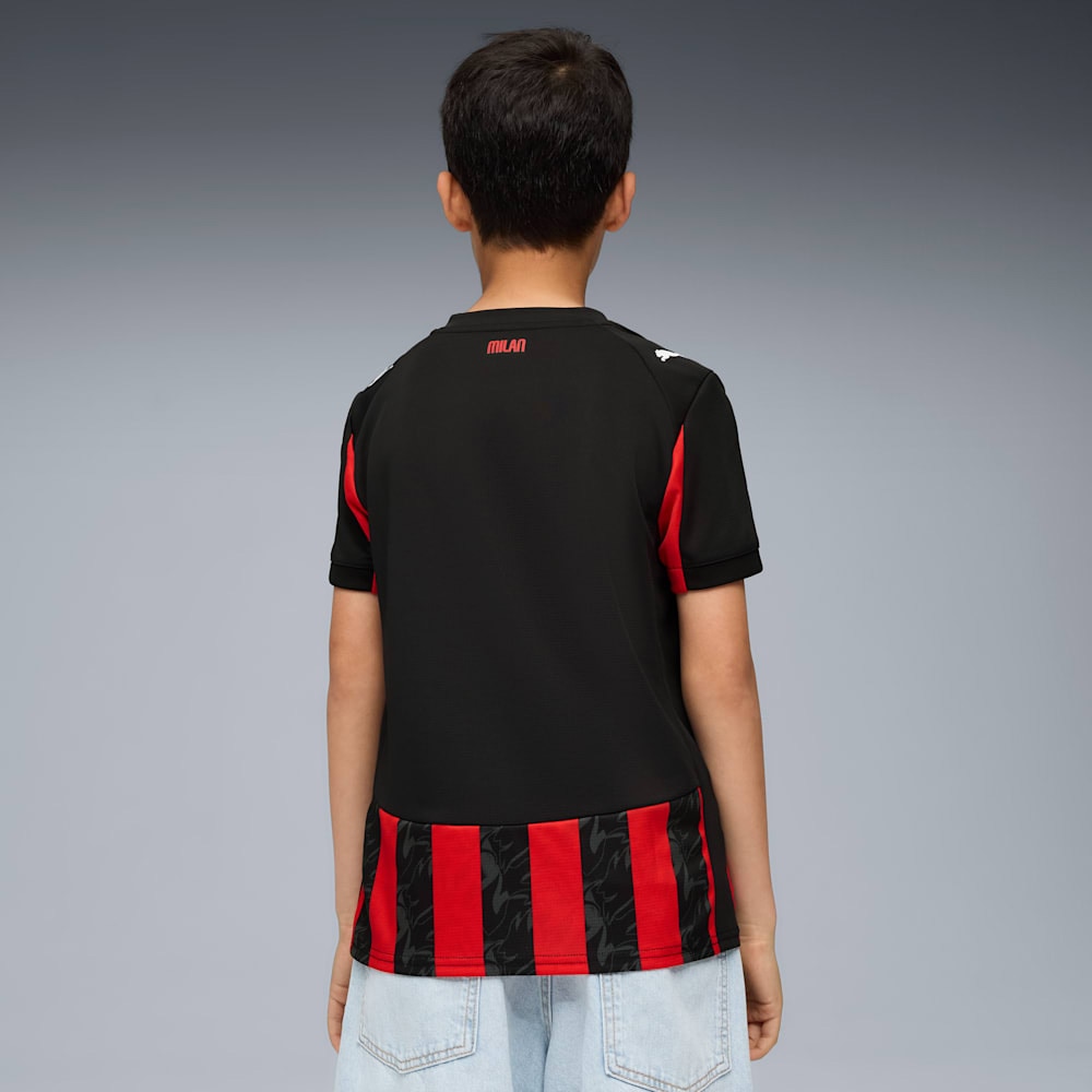 Puma AC Milan Fotballdrakt 25/26 Barn Hjemme 