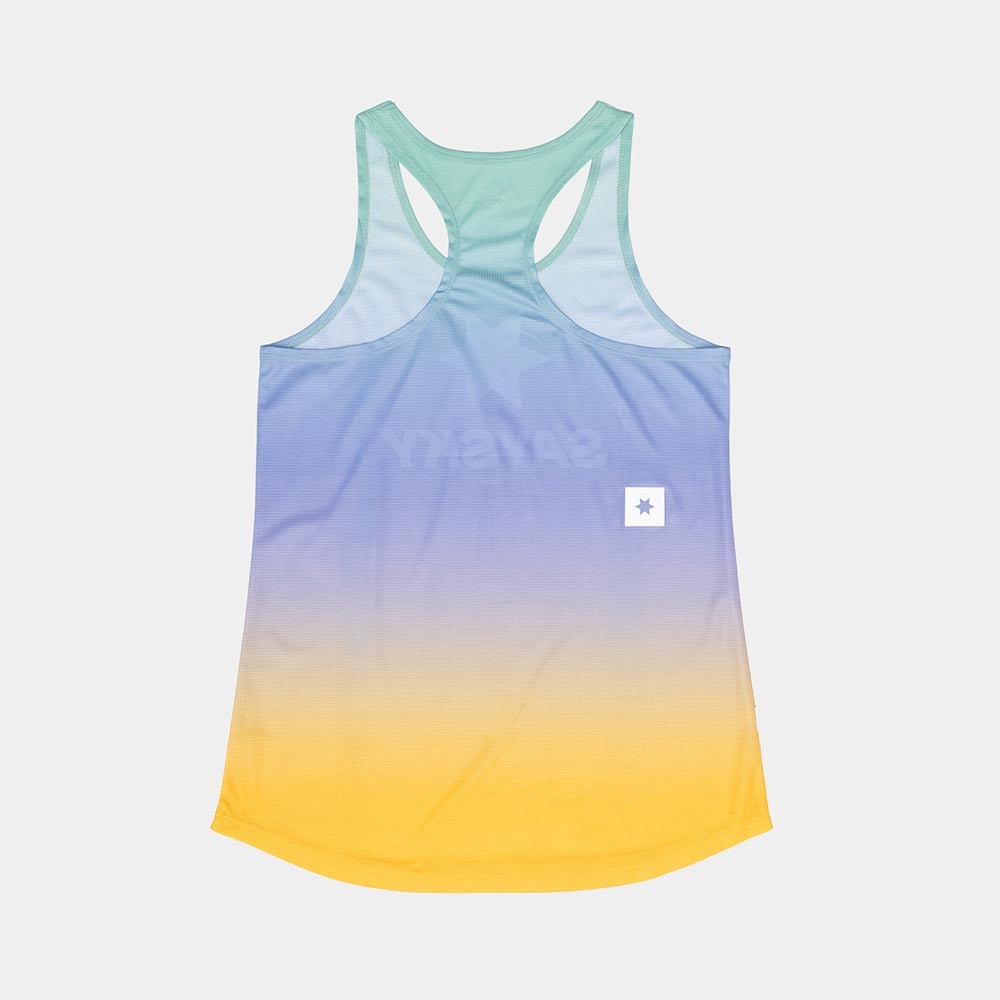 Saysky Drip Dye Flow Singlet Dame Flerfarget