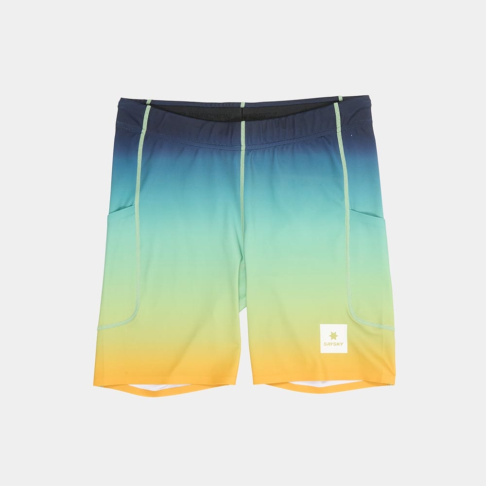 Saysky Drip Dye Combat+ Short Tights 7'' Herre Flerfarget