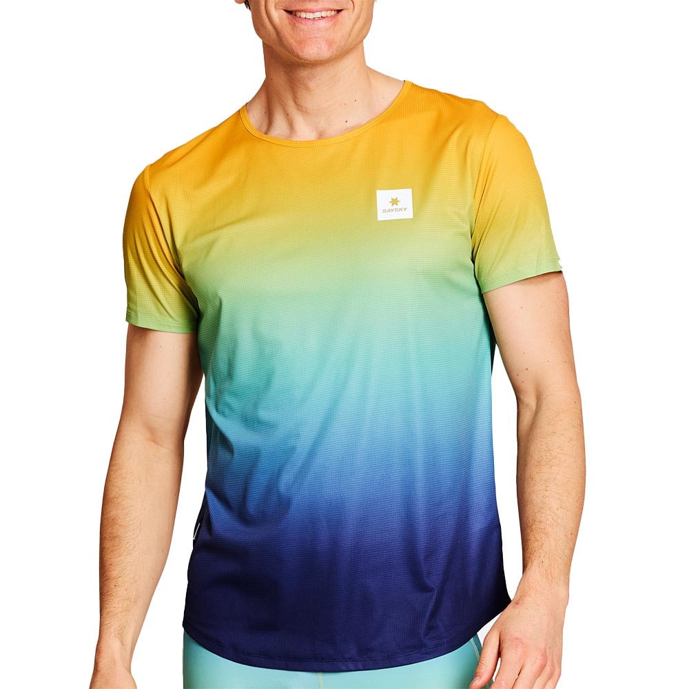 Saysky Drip Dye Flow Kortermet Trøye Herre Flerfarget