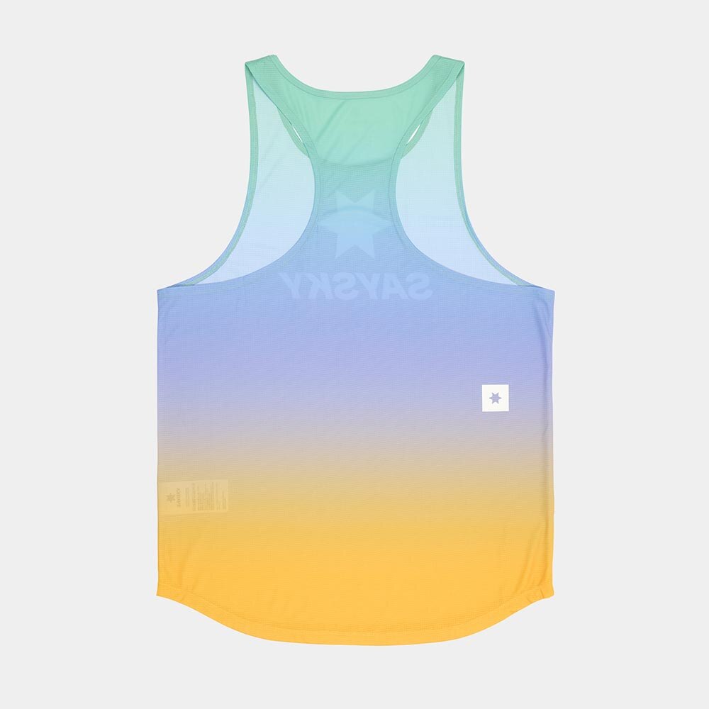 Saysky Drip Dye Flow Singlet Herre Flerfarget