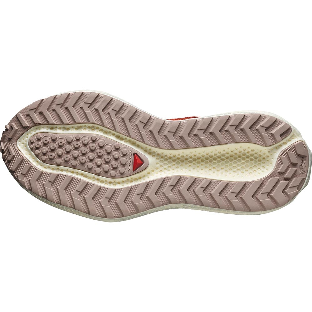 Salomon Aero Glide 3 GRVL Joggesko Dame Rød/Beige