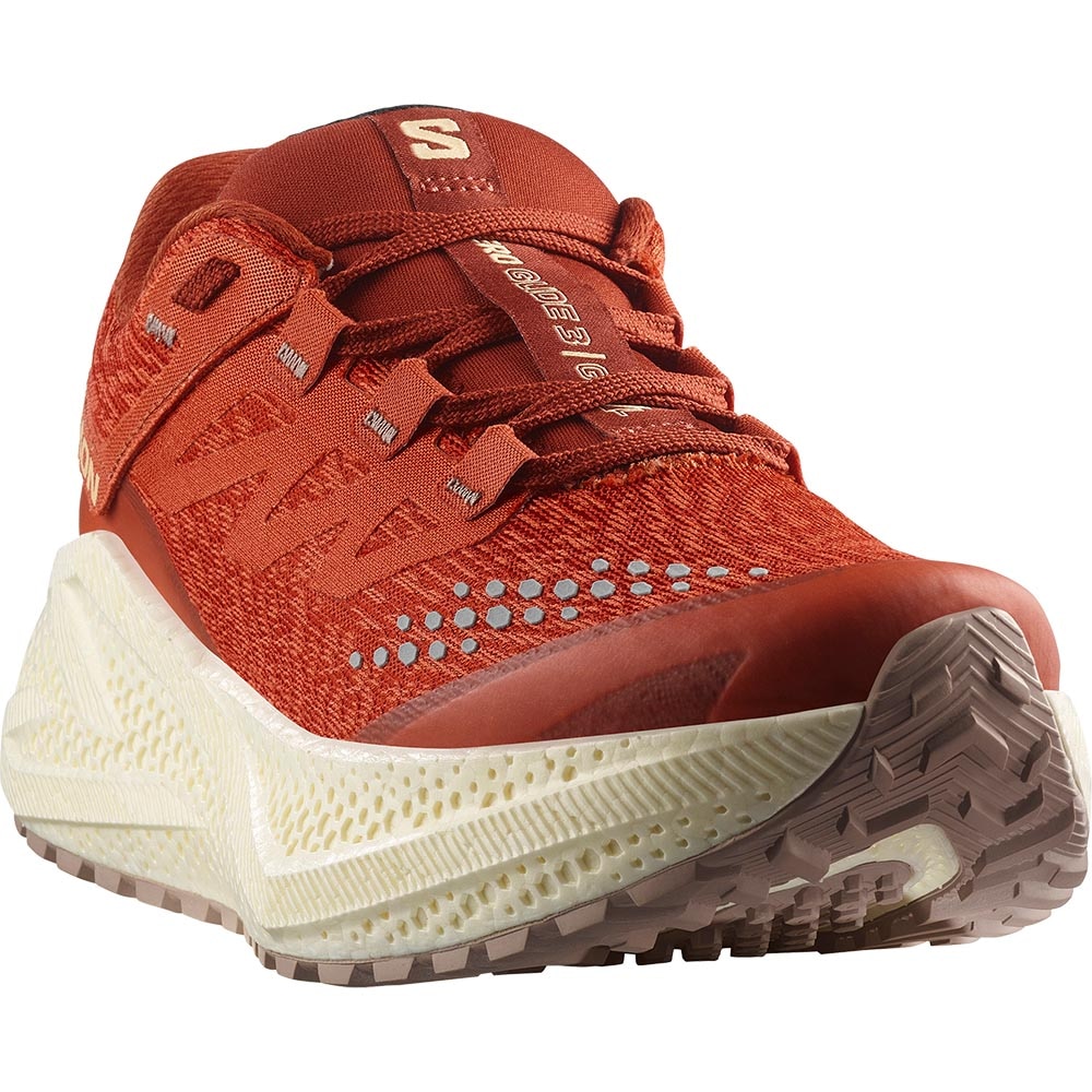 Salomon Aero Glide 3 GRVL Joggesko Dame Rød/Beige