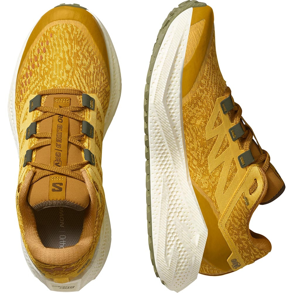 Salomon Aero Glide 3 GRVL Joggesko Herre Gul/Beige