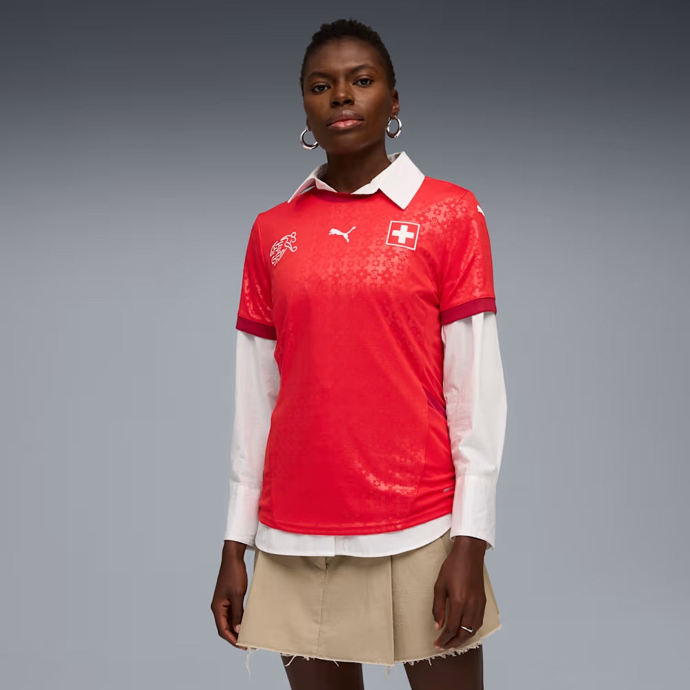 Puma Sveits Fotballdrakt 25/26 Dame Hjemme