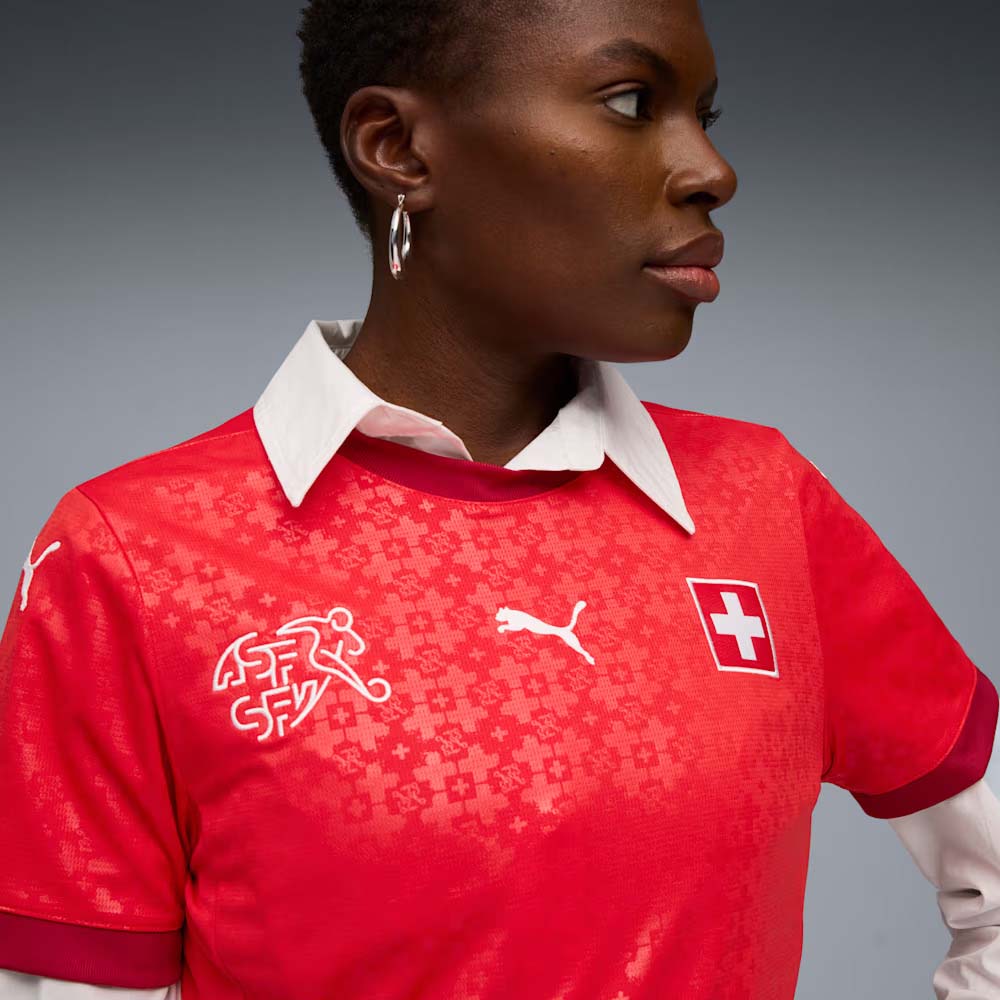 Puma Sveits Fotballdrakt 25/26 Dame Hjemme