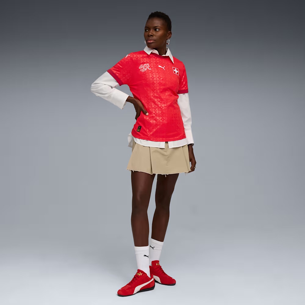 Puma Sveits Fotballdrakt 25/26 Dame Hjemme