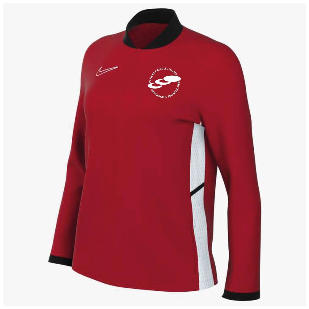 Nike Lørenskog Frisbeeklubb Treningsjakke Dame Rød/Hvit