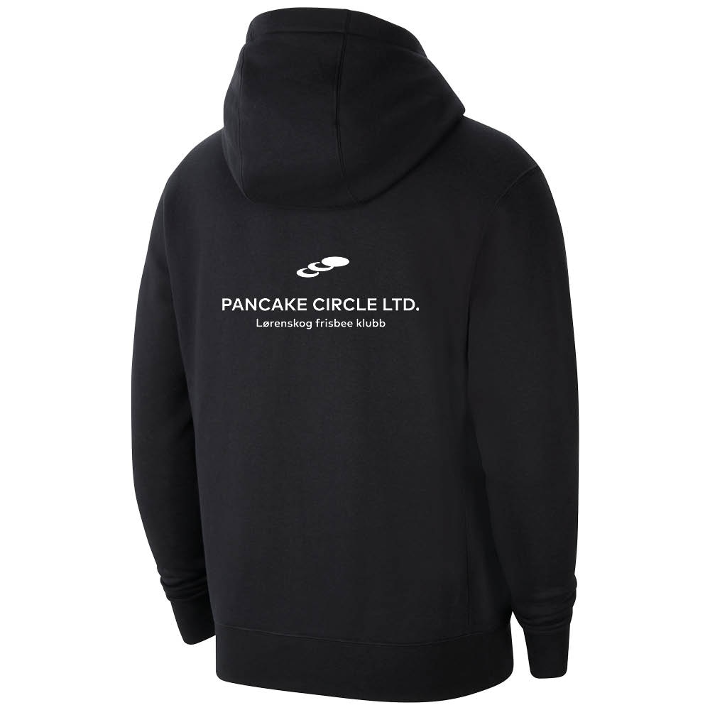 Nike Lørenskog Frisbeeklubb Full-Zip Hettegenser Sort