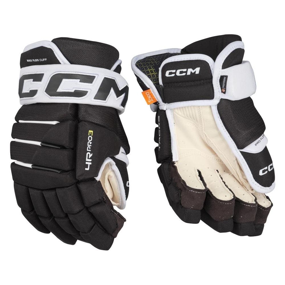 Ccm Tacks 4 Roll Pro 3 Hockeyhanske Svart/Hvit
