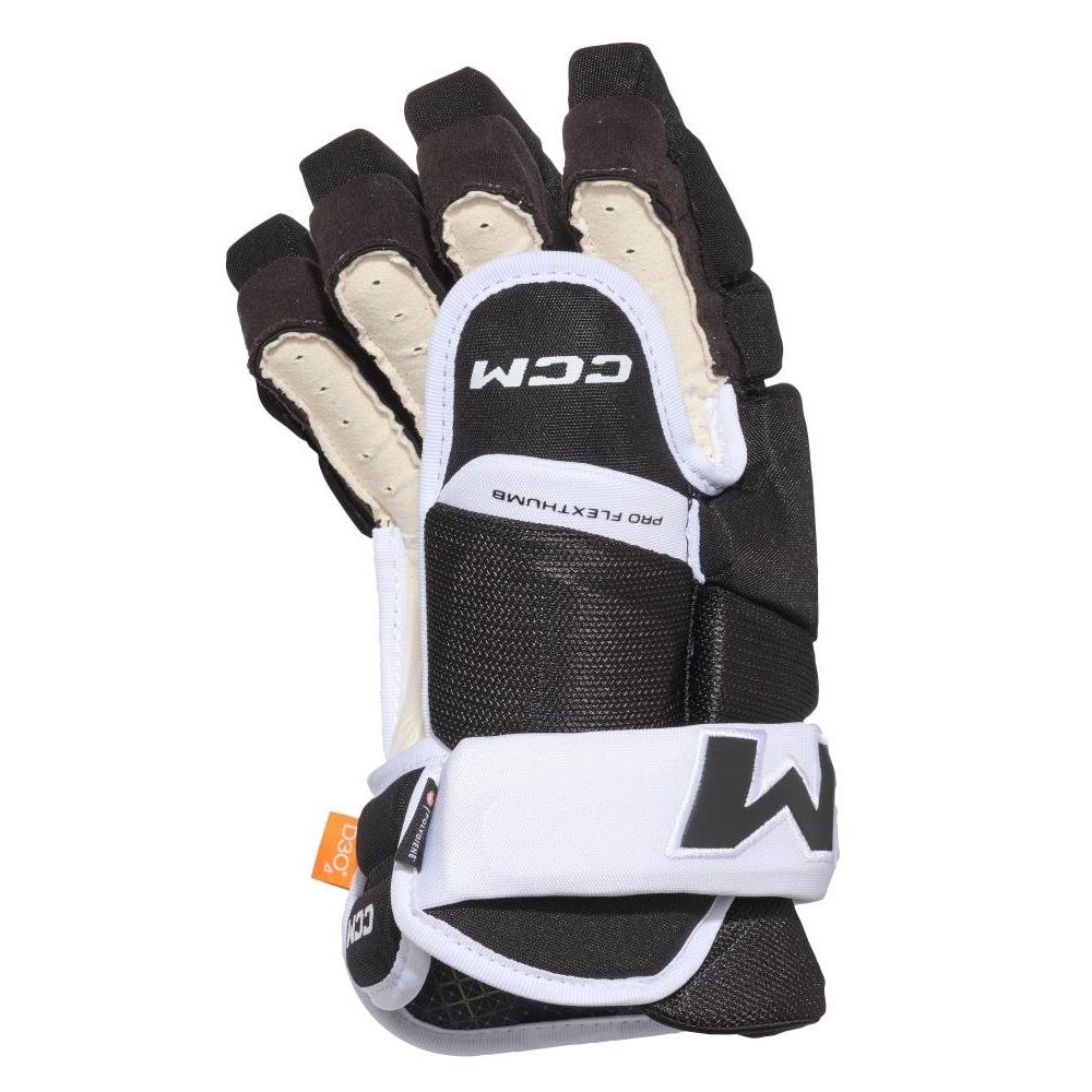 Ccm Tacks 4 Roll Pro 3 Hockeyhanske Svart/Hvit