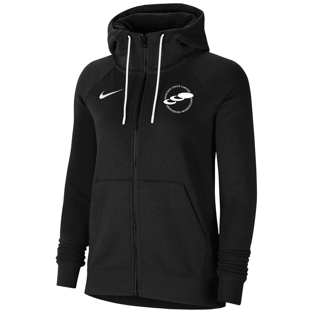 Nike Lørenskog Frisbeeklubb Full-Zip Hettegenser Dame Sort