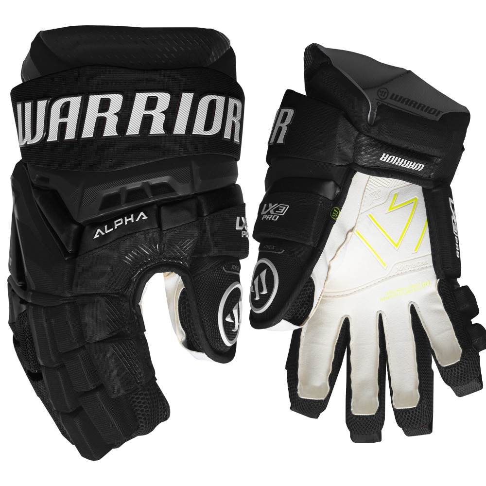 Warrior Alpha LX3 PRO Barn Hockeyhanske Svart
