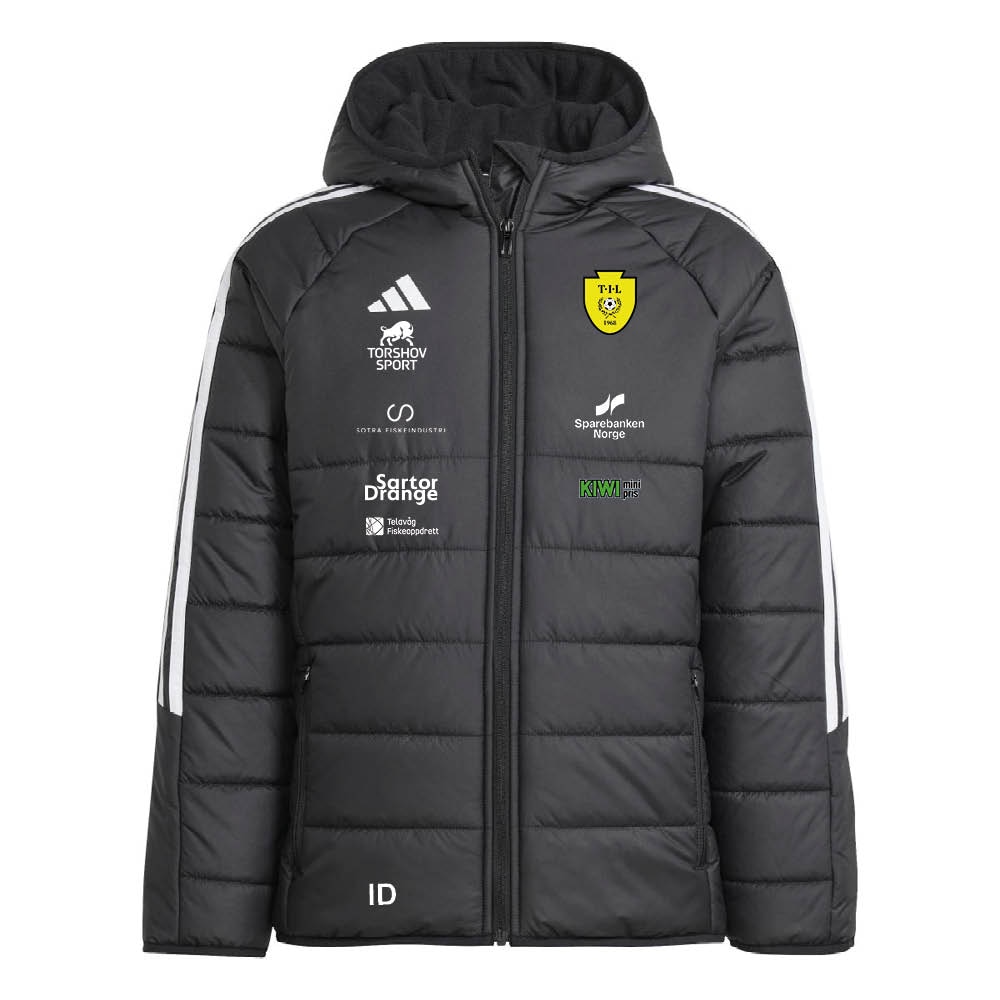 Adidas Telavåg IL Vinterjakke Barn Sort 