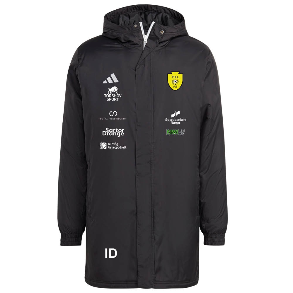 Adidas Telavåg IL Stadionjakke Sort/Hvit