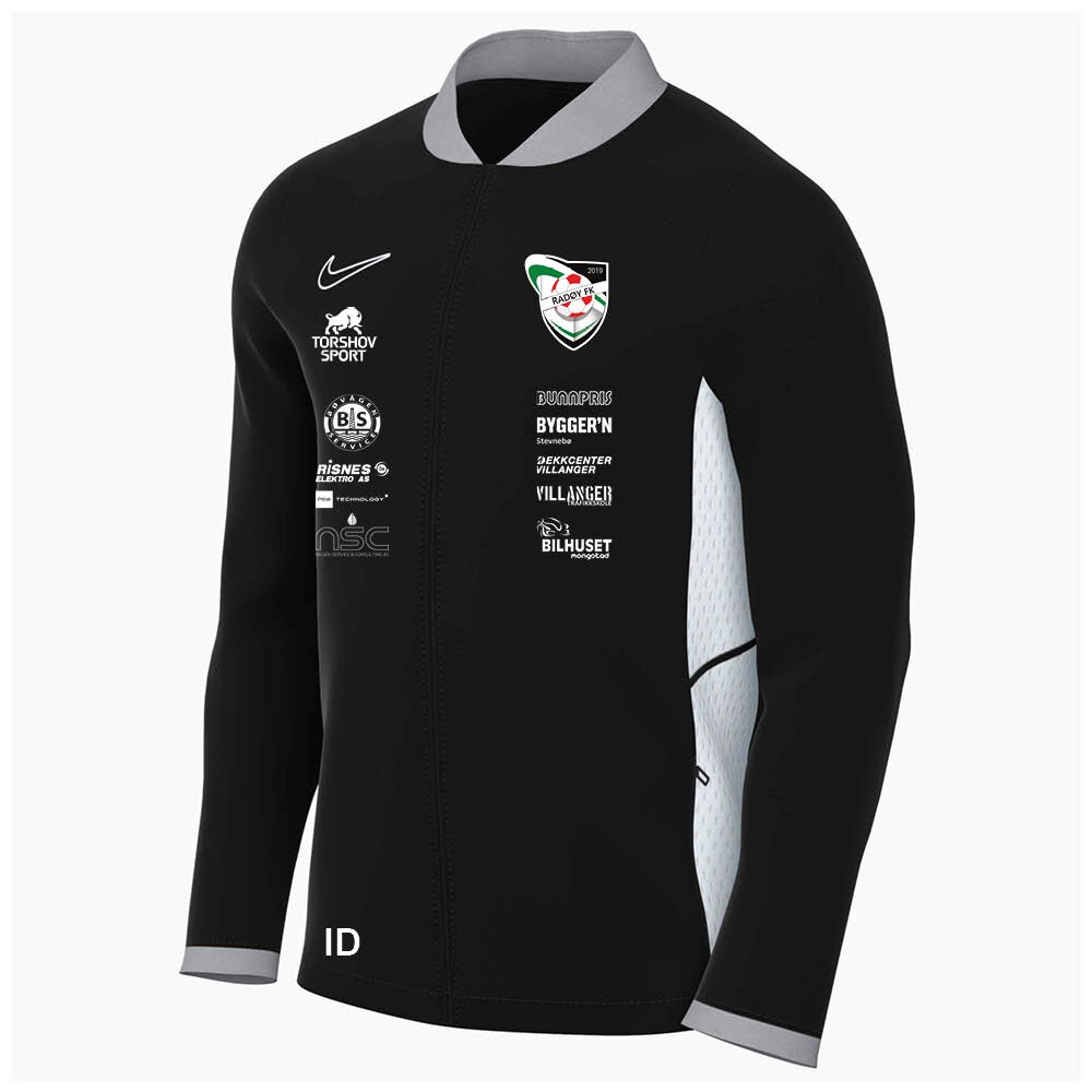 Nike Radøy FK Treningsjakke Sort/Hvit